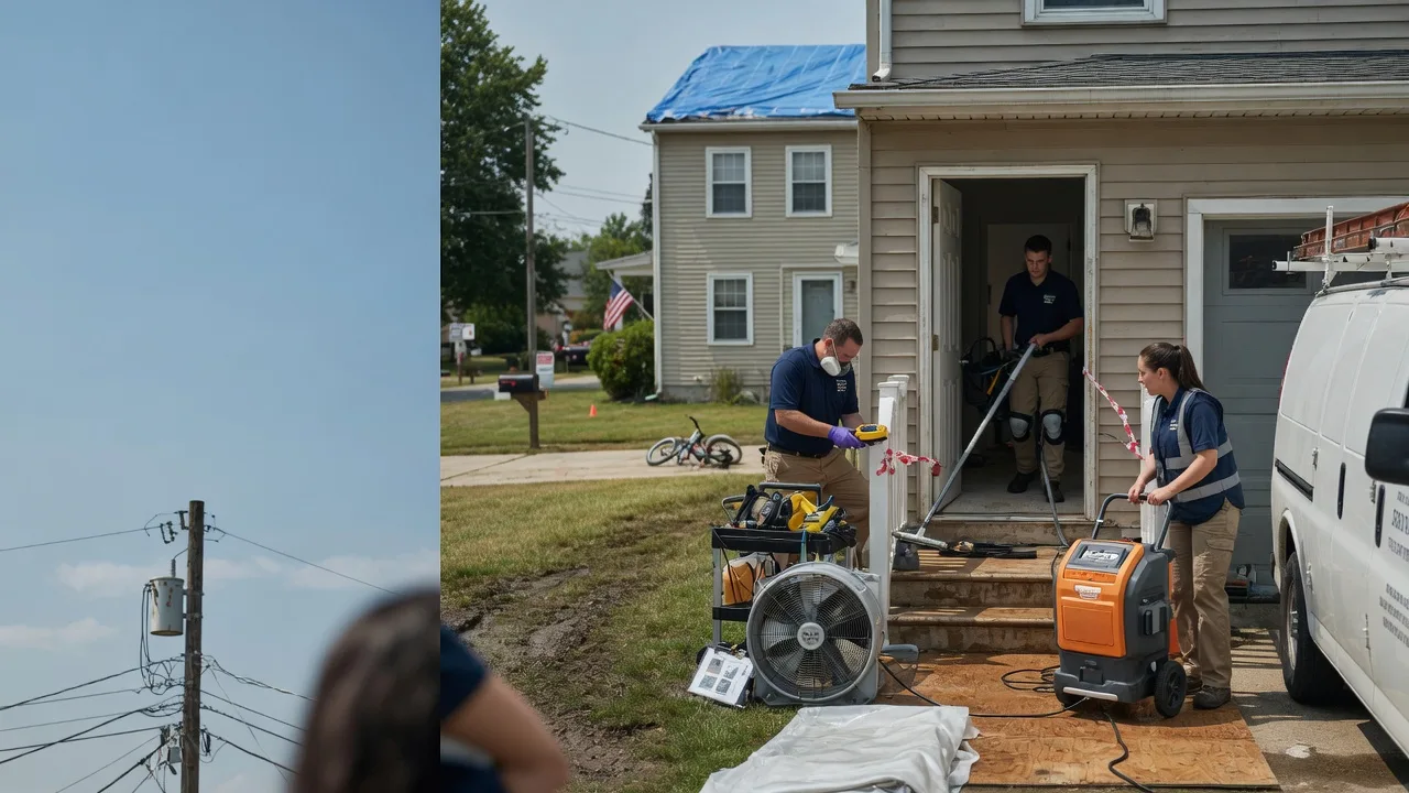 Water Damage Repair in Plainfield, IL near me